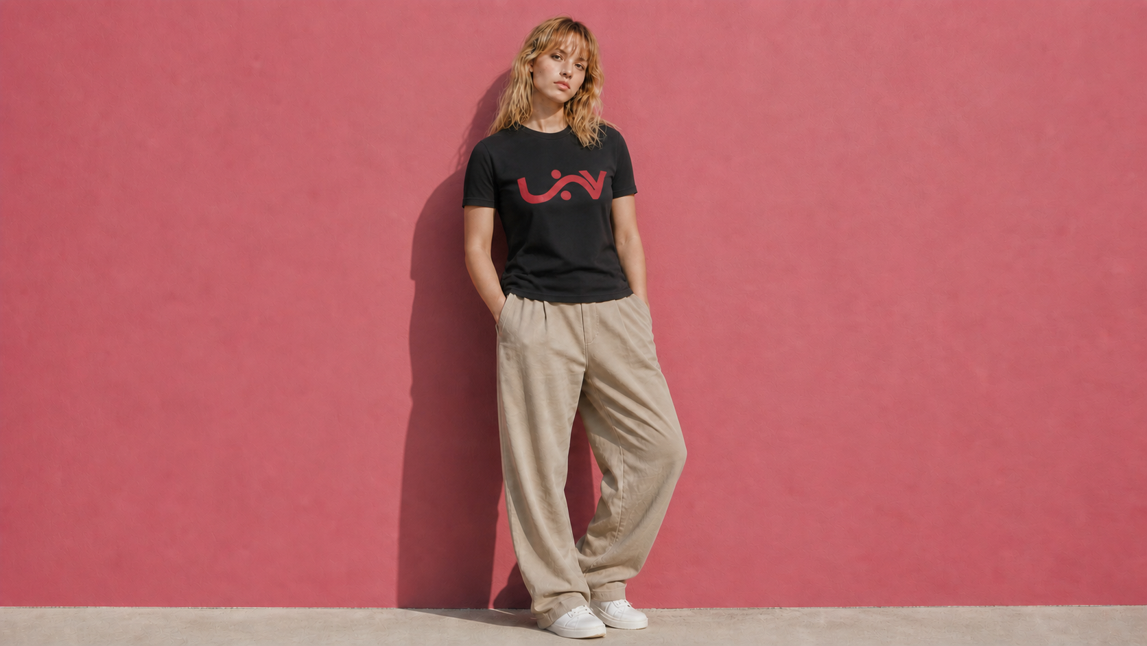UNY — T-shirt régulier — Noir