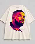 UNYTEEBOARD Drake Pop Art Blanc — t-shirt blanc