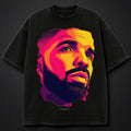 UNYTEEBOARD Drake Pop Art Vintage Noir — t-shirt noir