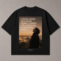 UNYTEEBOARD La Paix Que Je Ressens Noir — t-shirt noir