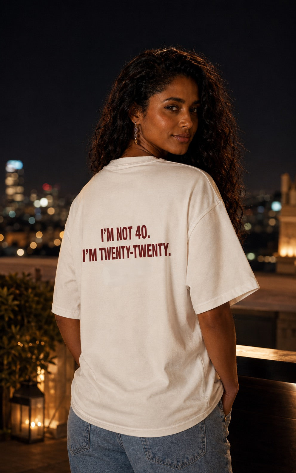 UNYTEEBOARD Twenty Twenty Blanc — t-shirt blanc