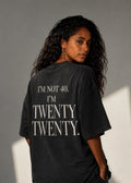 UNYTEEBOARD Twenty Twenty Noir — t-shirt noir