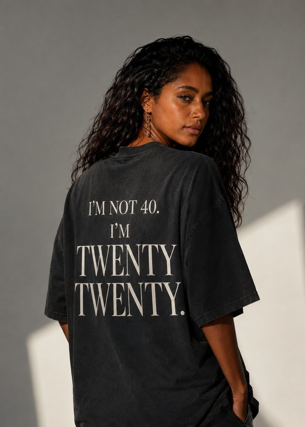 UNYTEEBOARD Twenty Twenty Noir — t-shirt noir