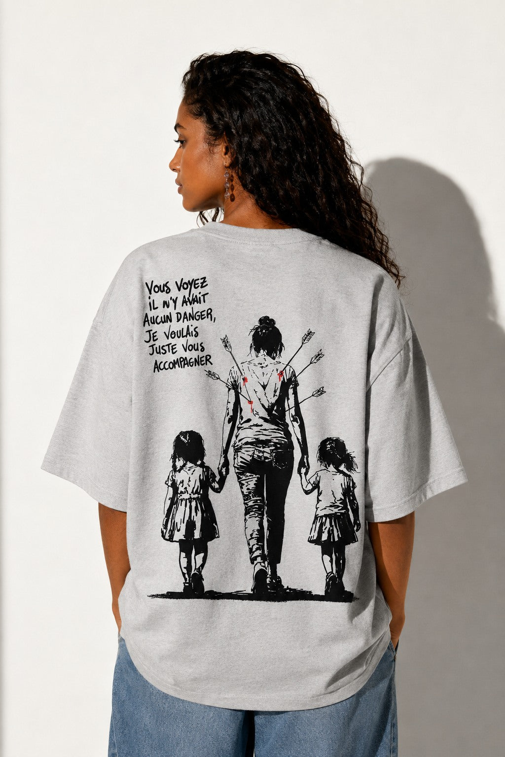 UNYTEEBOARD Vous Vivez Blanc — t-shirt blanc