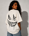 UNYTEEBOARD Chaos Smile Blanc — t-shirt blanc