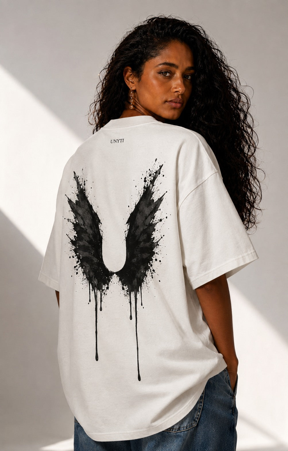 UNYTEEBOARD Venom Emblem Blanc — t-shirt blanc