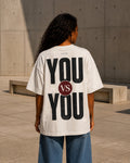 UNYTEEBOARD You vs You Blanc — t-shirt blanc