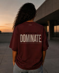 UNYTEEBOARD Dominate Bordeaux — t-shirt bordeaux