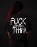 UNYTEEBOARD Fuck What People Think Noir — t-shirt noir